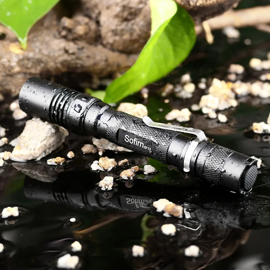 Sofirn SF13 портативный светодиодный светильник-вспышка, ручка, светильник Cree XPG2 420lm компактный мини светодиодный фонарь светильник, латерна АА фонарь, новая версия