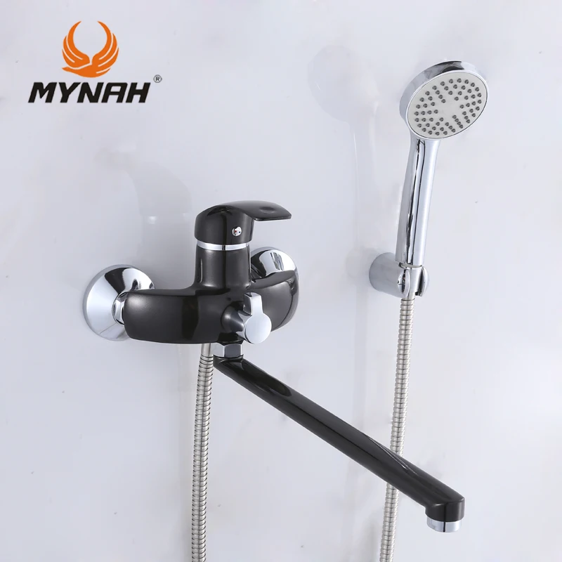 MYNAH русская Бесплатная доставка смеситель для ванной комнаты душа Душевая