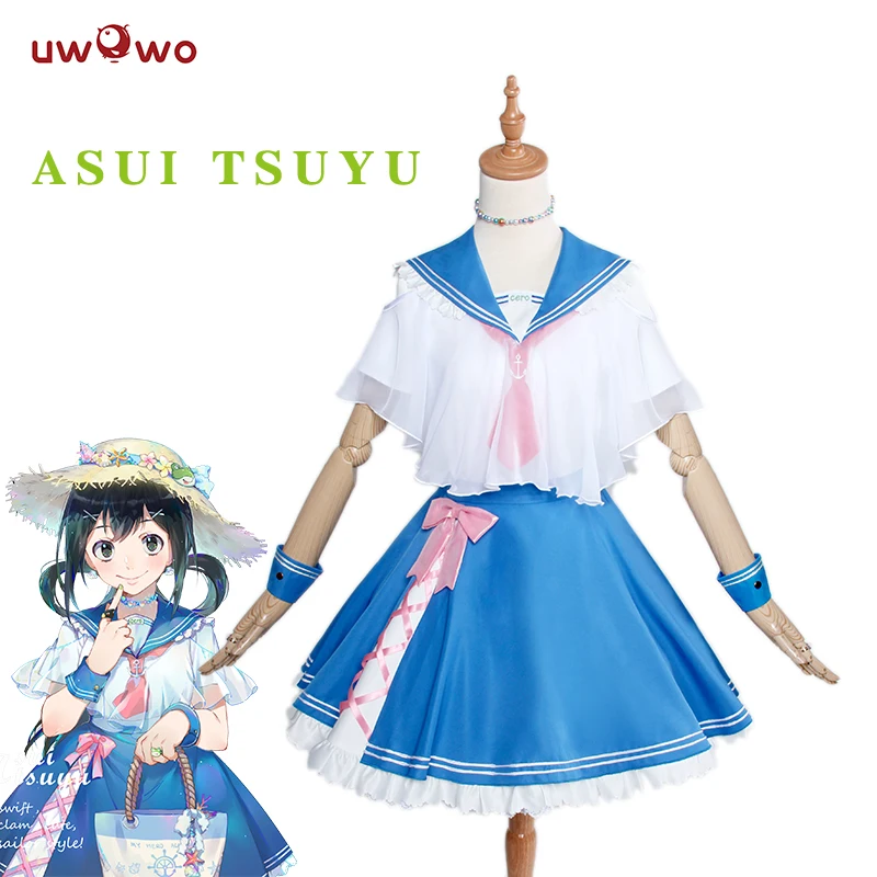 UWOWO Asui Tsuyu Косплей Boku No Hero Academy Аниме Мой герой костюм Doujin версия женский |
