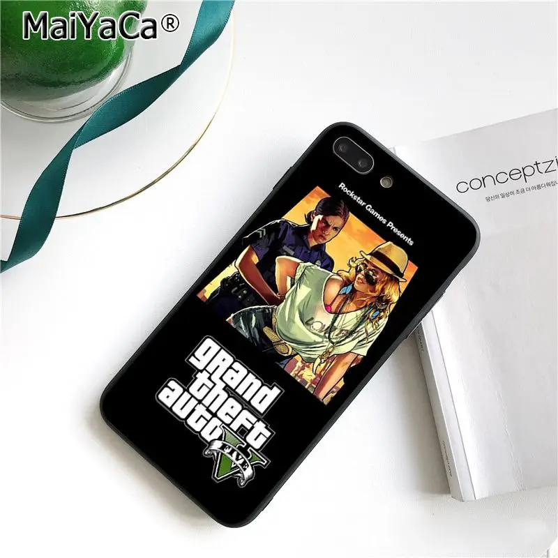 Rockstar gta 5 Grand чехол для телефона iphone 12 11 pro MAX 8 7 6 6S Plus X XS 5S SE XR|Бамперы| |