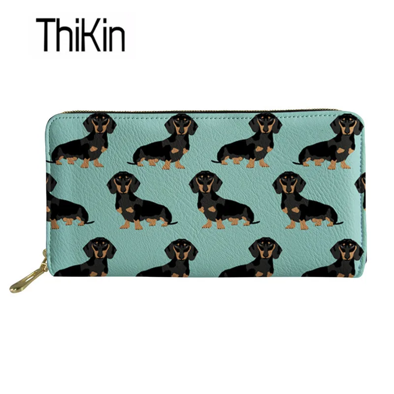 ZJZ128Z21 THIKIN/женские сумки на плечо с принтом Doxie Dachshund для женщин, модная сумка с ручкой сверху, женские сумки-мессенджеры, сумка для книг для девочек - Цвет: ZJZ128Z21