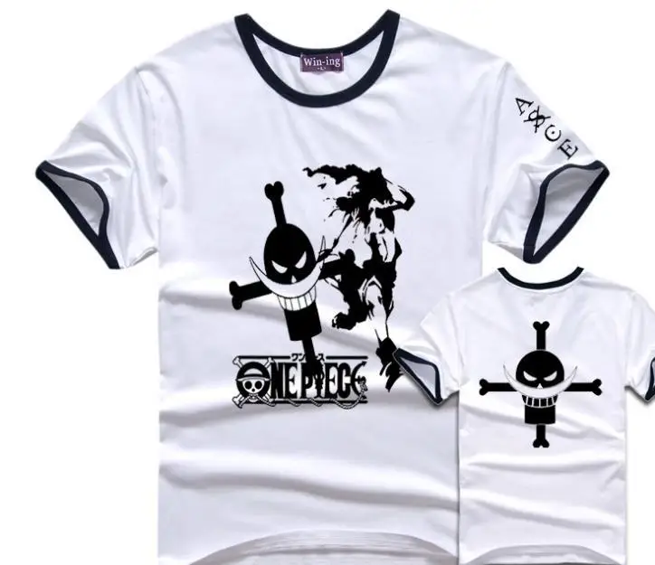 Цельный Portgas D Ace футболка Мужская хлопковая Аниме футболки футболка|anime t shirt|t