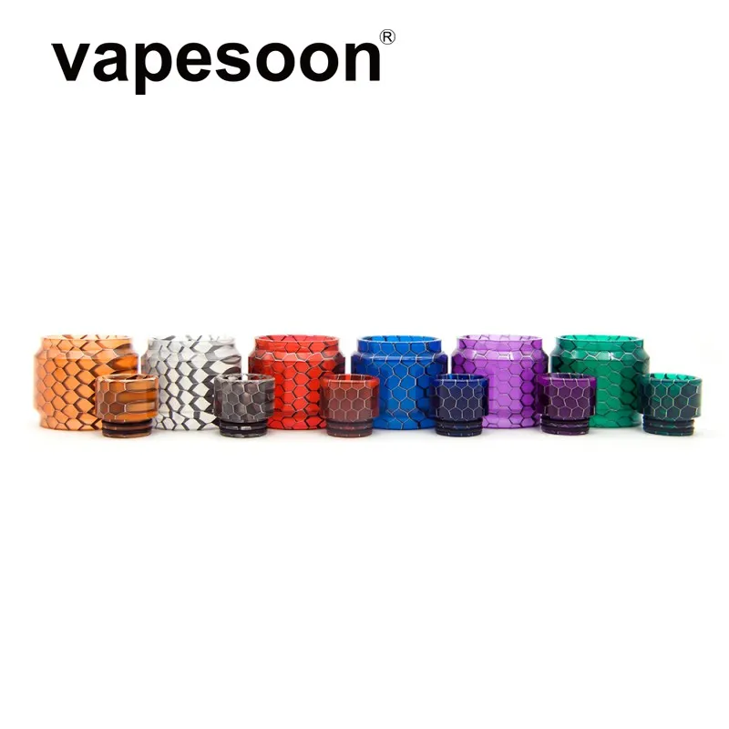 

Coloful Snake Skin Resin Drip Tip with Replacement Bulb Tube for SMOK TFV12 Prince Tank Atomizer Fit Mag / Stick Prince Kit 8ml