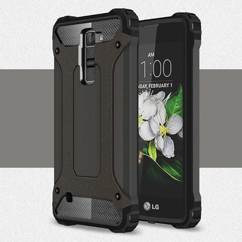 Для LG K4/K5/K7/K8 гибридный надежная защита от повреждений броня корпуса для