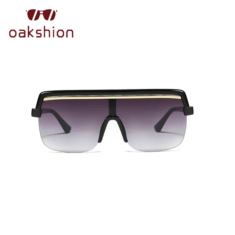 Солнцезащитные очки oakshion цельные для мужчин и женщин модные большие квадратные