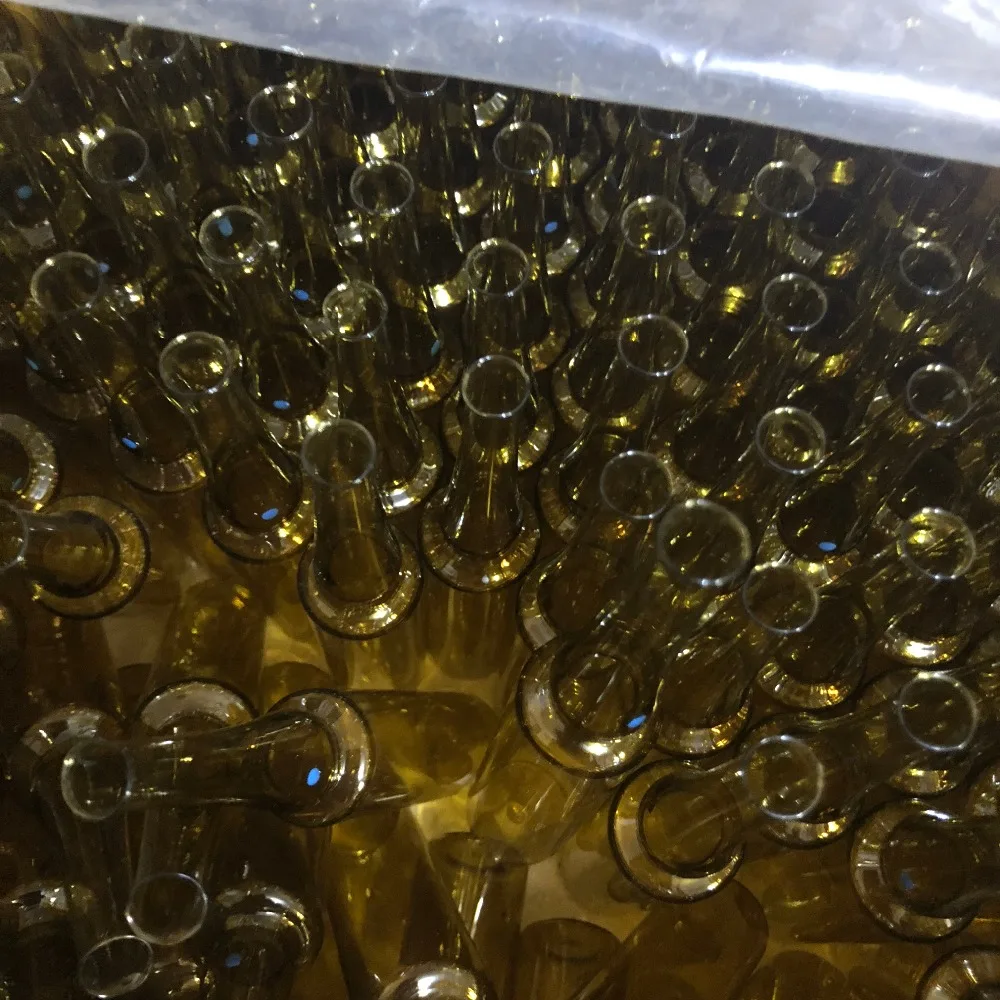 800 шт./корт. 2 мл бутылочка из коричневого стекла с ампулами Легко складывающаяся