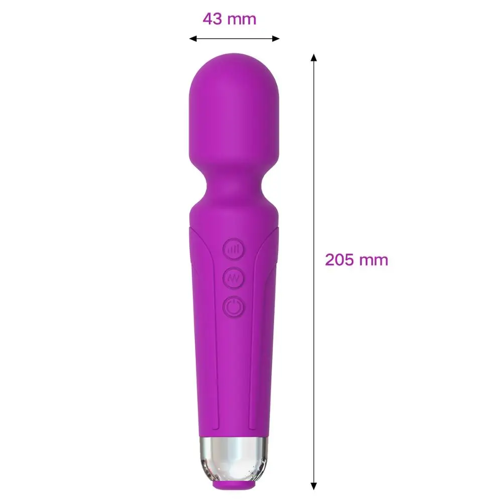 CRDC Мощный вибратор AV Stick Эротическая волшебная палочка для точки G анальная
