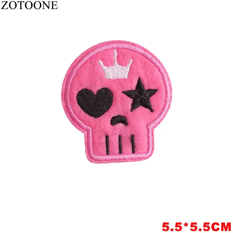ZOTOONE единорог животные Parches вышивка утюг на патчи для одежды DIY продукты полосатая одежда НЛО Наклейки Аппликации E