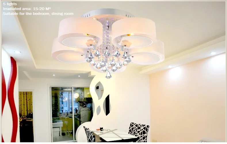 Круглые романтические светодиодсветодиодный потолочные светильники освещение