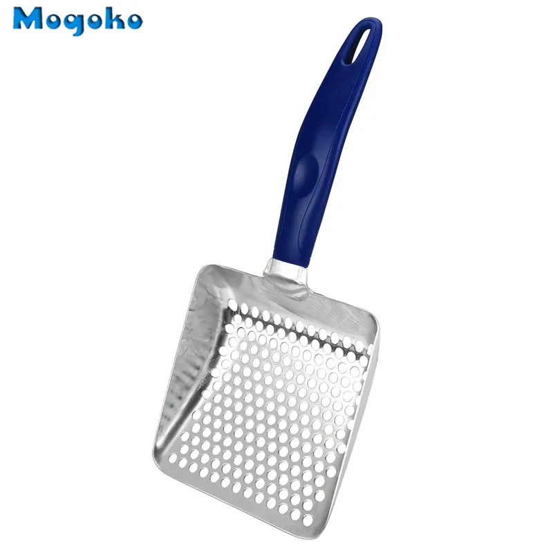 Mogoko 1 шт., новинка, металлическая Полезная Лопата для кошачьего туалета, Песочная Лопата для домашних животных, артефакт, товары для собак из нержавеющей стали, металлические совок для уборки, совок