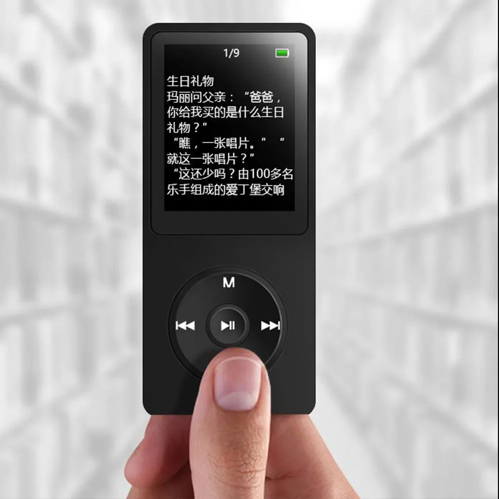 MP3 плеер 8 г воспроизведения видео HiFi потери музыка fm радио E Book ATJ2127 Чип расширения