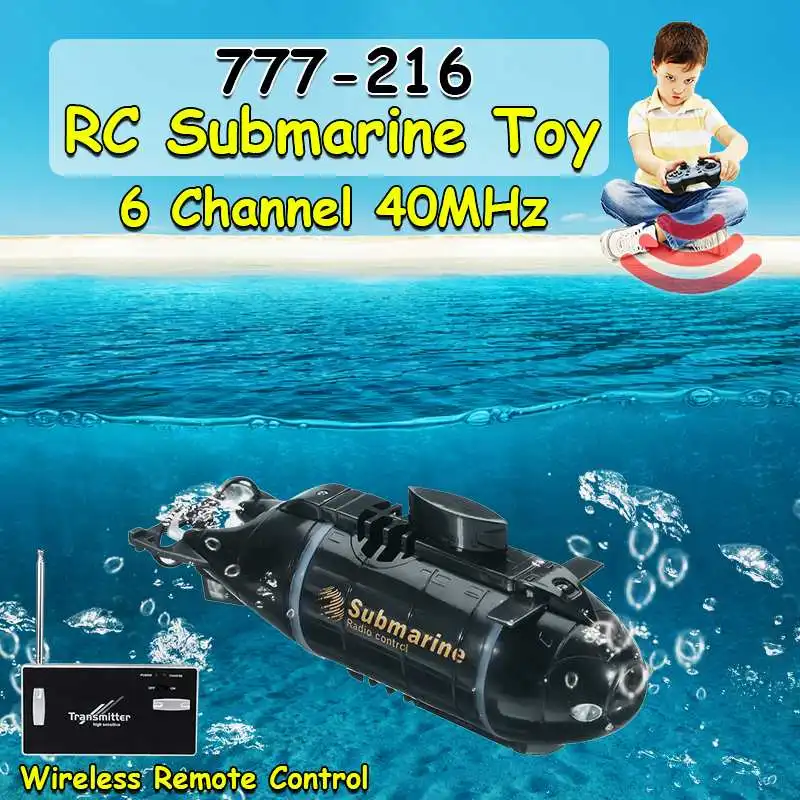 Мини RC Подводная лодка Скорость лодка дистанционное управление Дрон Pigboat моделирование модель подарок Игрушка Дети с 40 МГц передатчик 6 каналов