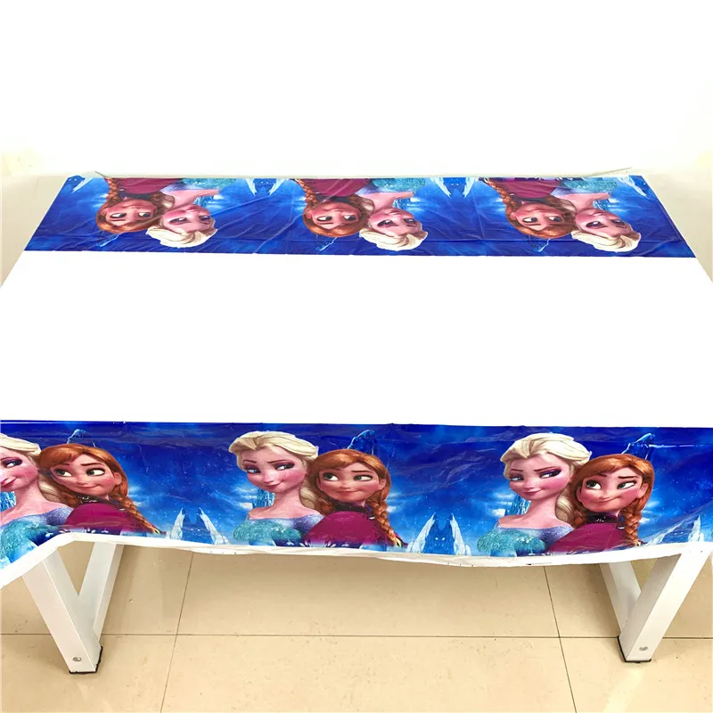 108*180 см TableCover Disney Эльза и Анна Тема с принтами из мультфильмов 1 шт. скатерть для