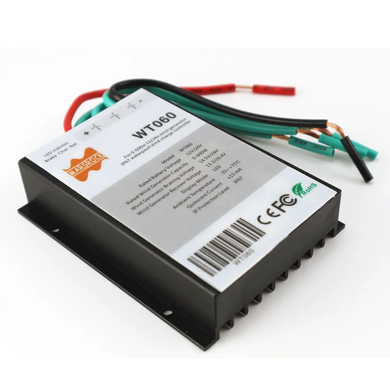 

Waterproof Ip67 Windmill 0-600W Wind Turbine Generator Charge Controller Applied for 12/24V DC or AC Wind Turbine System