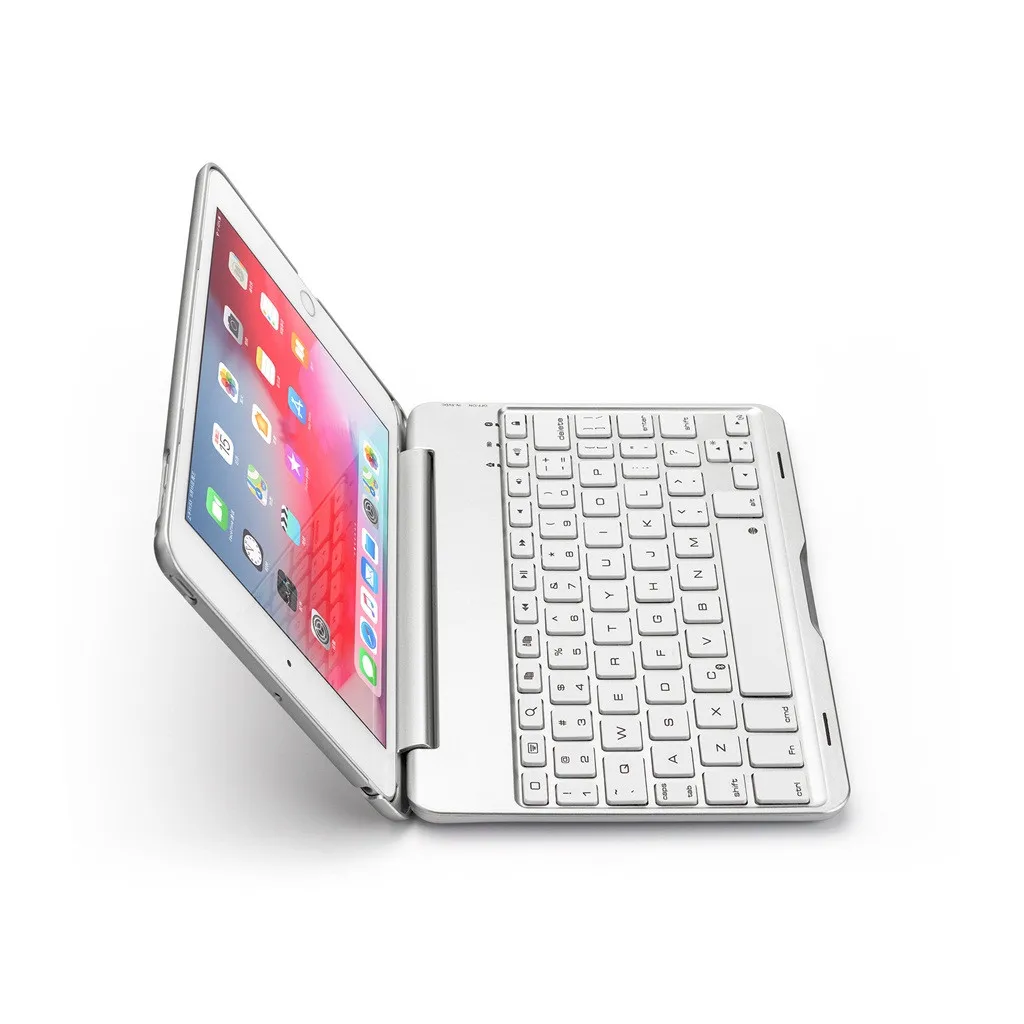 VOBERRY складная клавиатура Беспроводная для IPad Mini 5/4 7,9 чехол Беспроводная Bluetooth подсветка клавиатура крышка клавиатура Ipad Mini#2