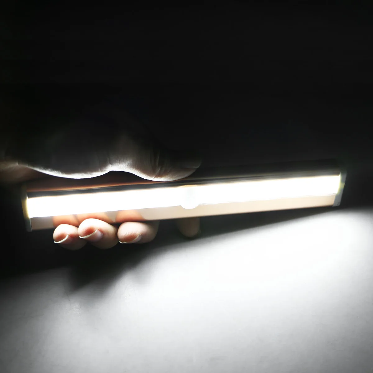 Розовый/Золотой 10LED инфракрасный детектор движения Беспроводной датчик гардероб