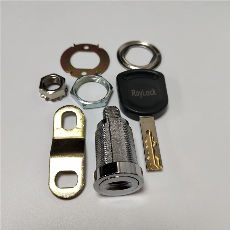 Плоский замок Raylock с диском высокой безопасности выдвижной для двери шкафа в