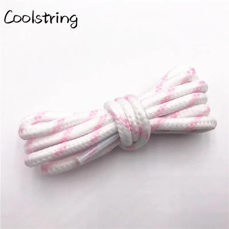 Coolstring 0,45 см уличные унисекс повседневные круглые полосатые спортивные шнурки с точками шнурки для Dorky Dad обувь шнурки