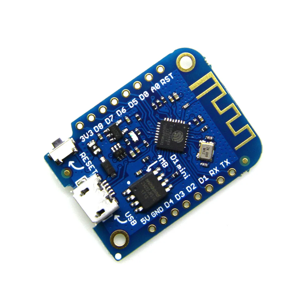 Для Wemos D1 Mini V3.0.0 WIFI Интернет вещей макетная плата на основе ESP8266 CH340 CH340G для Arduino