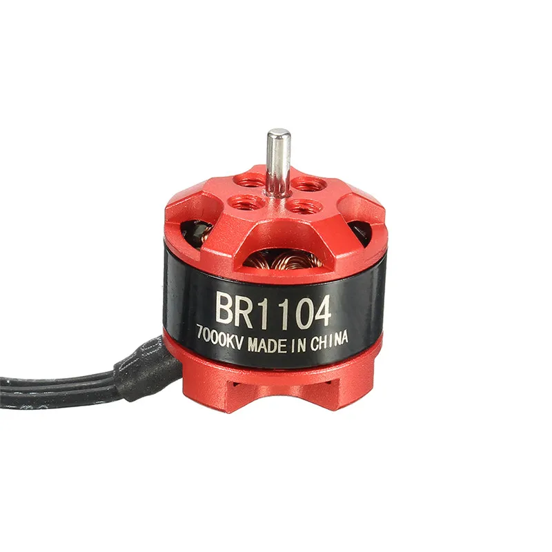 Высокое качество 1 шт/4 шт Racerstar Racing Edition 1104 BR1104 7000KV 1-2S бесщеточный двигатель для 100