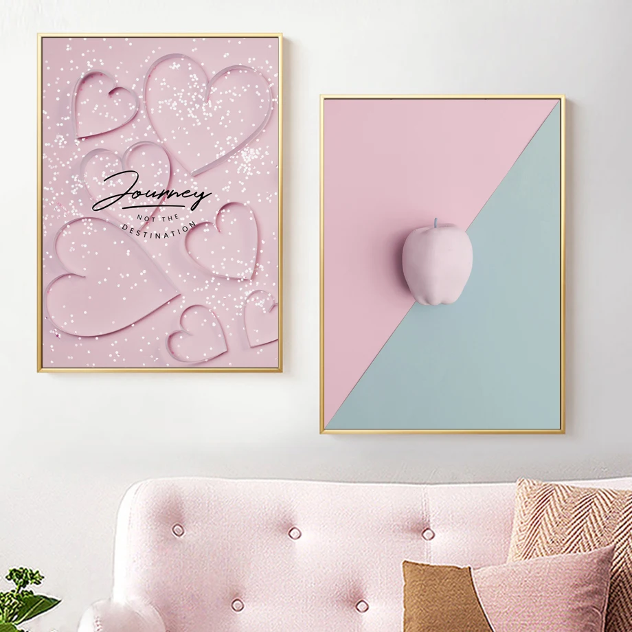 SPLSPL в скандинавском стиле для девочек украшения спальни плакаты и принты