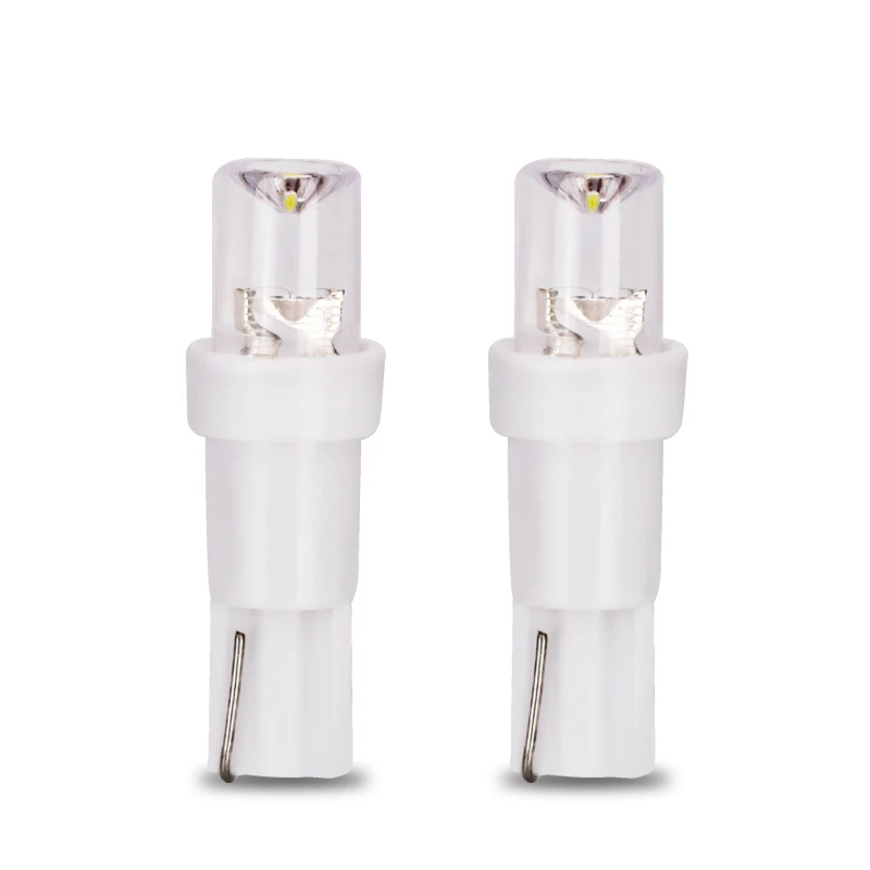 Интерьер автомобиля T5 светодиод 1 SMD DC 12V свет фотомагнитный прибор Керамический