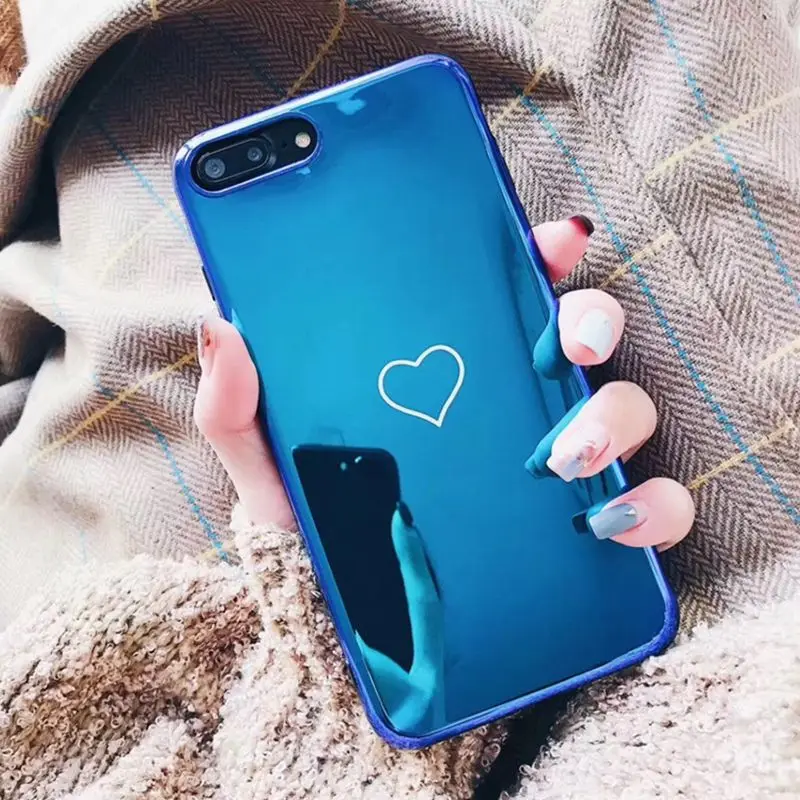 Aokin/3D Милые чехлы из ТПУ с сердечками для iphone x силиконовые пар |
