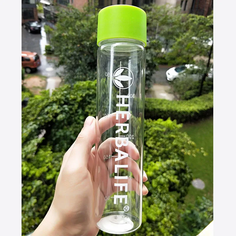 Новое прибытие 3 цвета Розовый Зеленый 420 мл добавки herbalife Спортивная походная