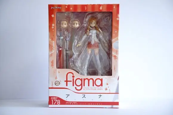 Японское аниме фигурка Figma Sword Art Online 178 Yuuki Asuna Sao новая экшн-фигурка из ПВХ