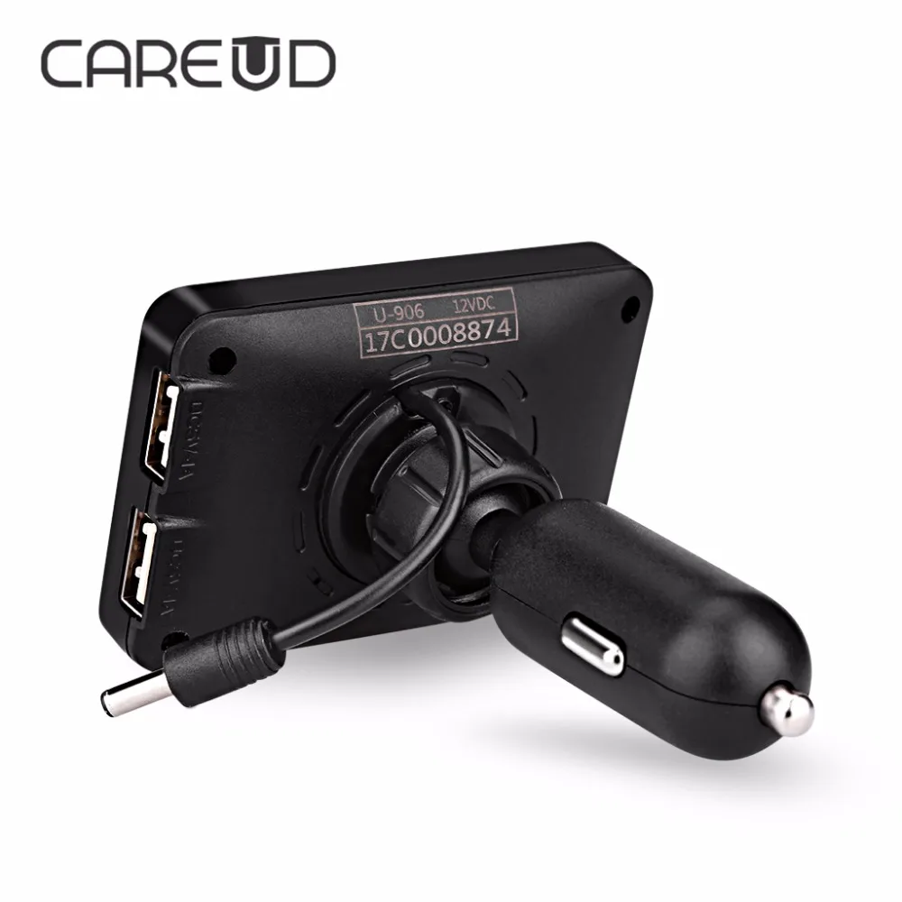 CAREUD U906C Беспроводная TPMS система сигнализации давления в шинах встроенные 4