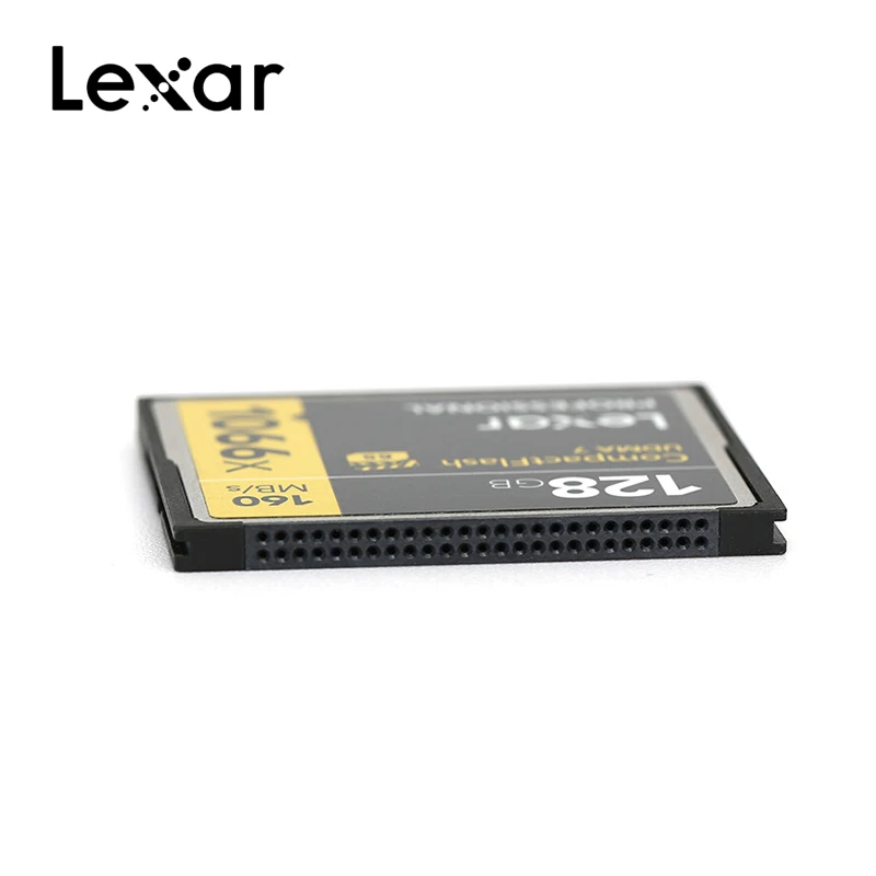 Карта памяти Lexar 1066x CF UDMA 7 128 ГБ карта 32 Гб для Full HD/3D и видео 4K до 160 МБ/с. компактная