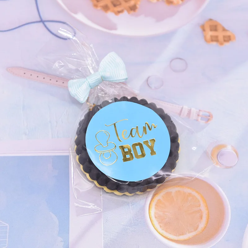 10 ярдов 1,5 см Baby Shower Декор это мальчик/девочка лента розовый синий атласные ленты рукоделие Подарочная упаковка поставки декор для вечеринки в честь Дня Рождения