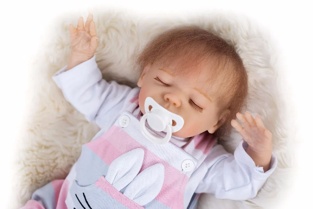 Силиконовая кукла-реборн для девочек 45 см | Игрушки и хобби