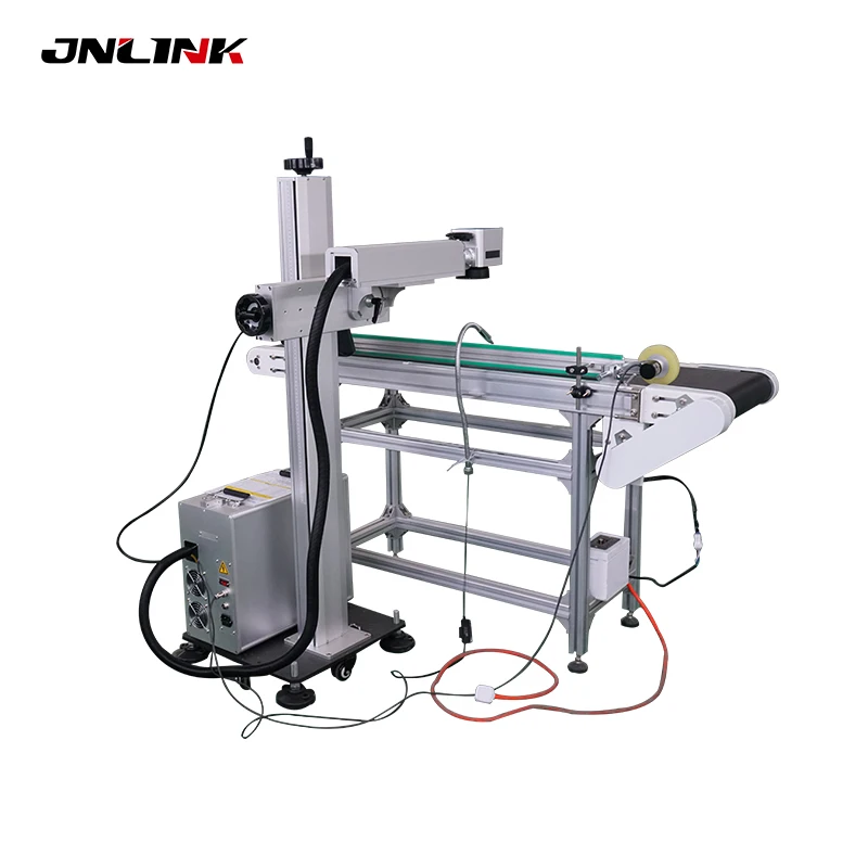 Высокотехнологичная волоконная лазерная маркировочная машина 20 Вт 30 50 для