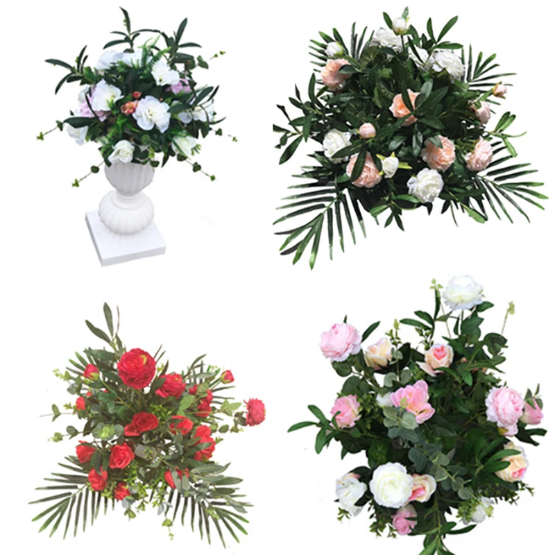 Искусственные цветочные украшения из кованого железа 35/45/50 см | Дом и сад