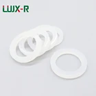 LUJX-R силиконовая прокладка, белое плоское уплотнительное кольцо VMQ, водонепроницаемое уплотнительное кольцо для быстрого разъема 34 1 1-14 1-12 2-12 3 4 дюйма