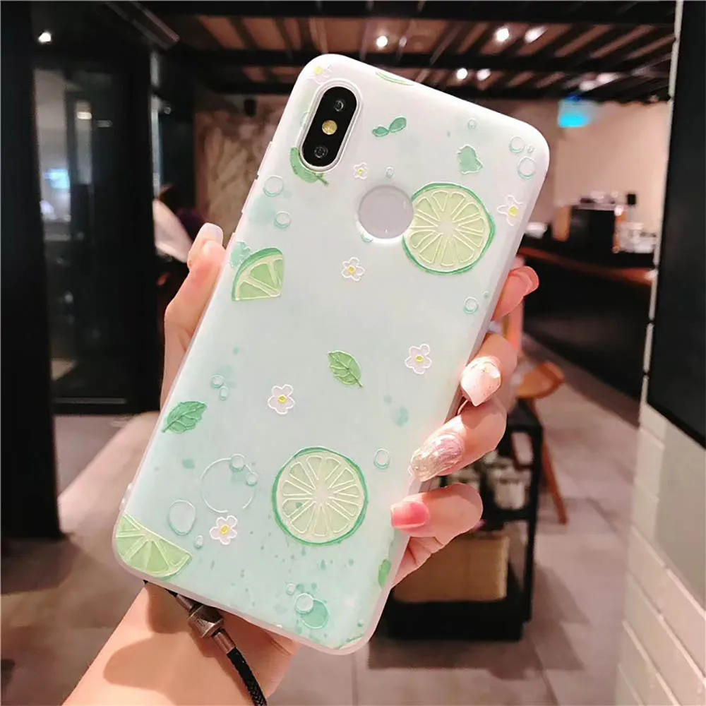 Красивый Роскошный чехол для телефона Xiaomi Redmi Note 5 силиконовый мягкий Pro Mi 8 6X/A2