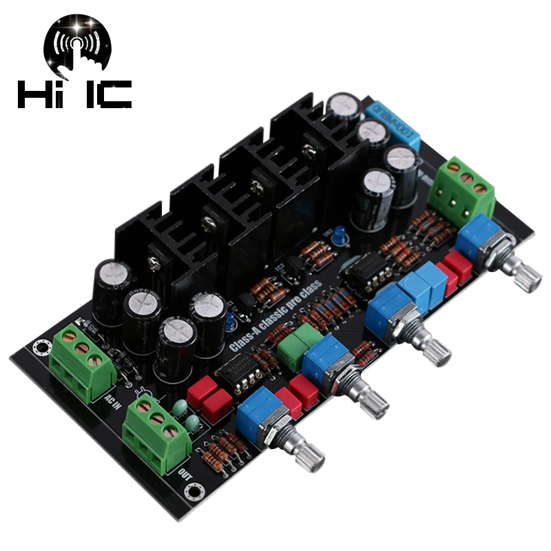 Несколько Op Amp Collocation класс A OPAMP HiFi стерео 2 0 предусилитель Pre усилитель громкости