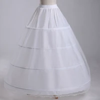women petticoat for plus size ball gown dress underwear crinoline 4 hoop 60 120cm high quality bridal accessories underskirt