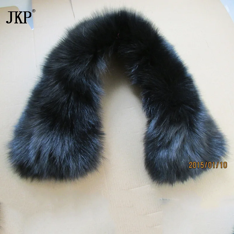 Воротник из 100% натурального Лисьего меха квадратный воротник модные шарфы