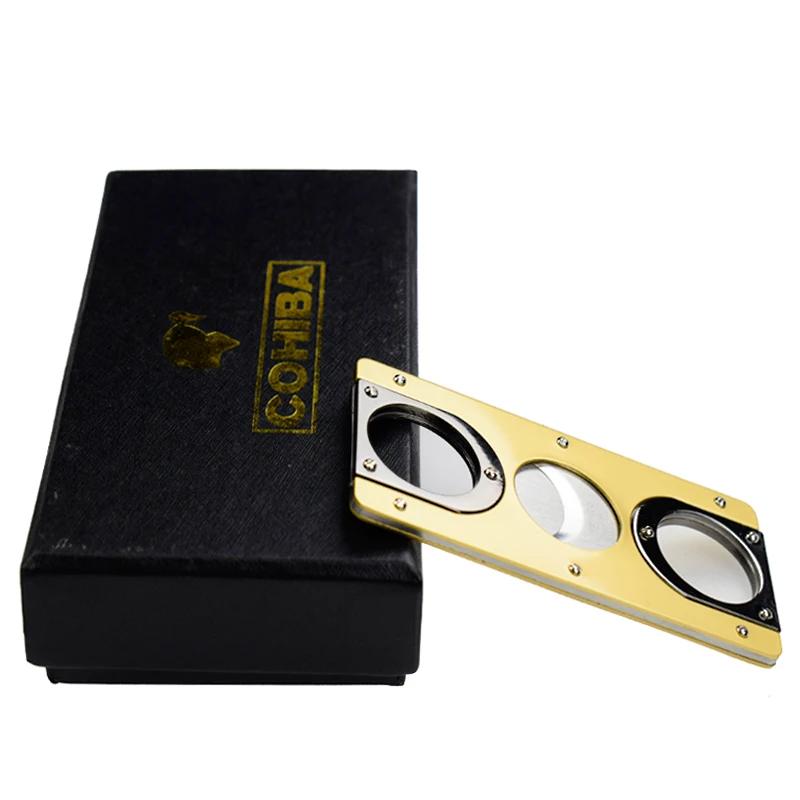COHIBA новый стиль нержавеющая сталь фонасветильник и модный резак для