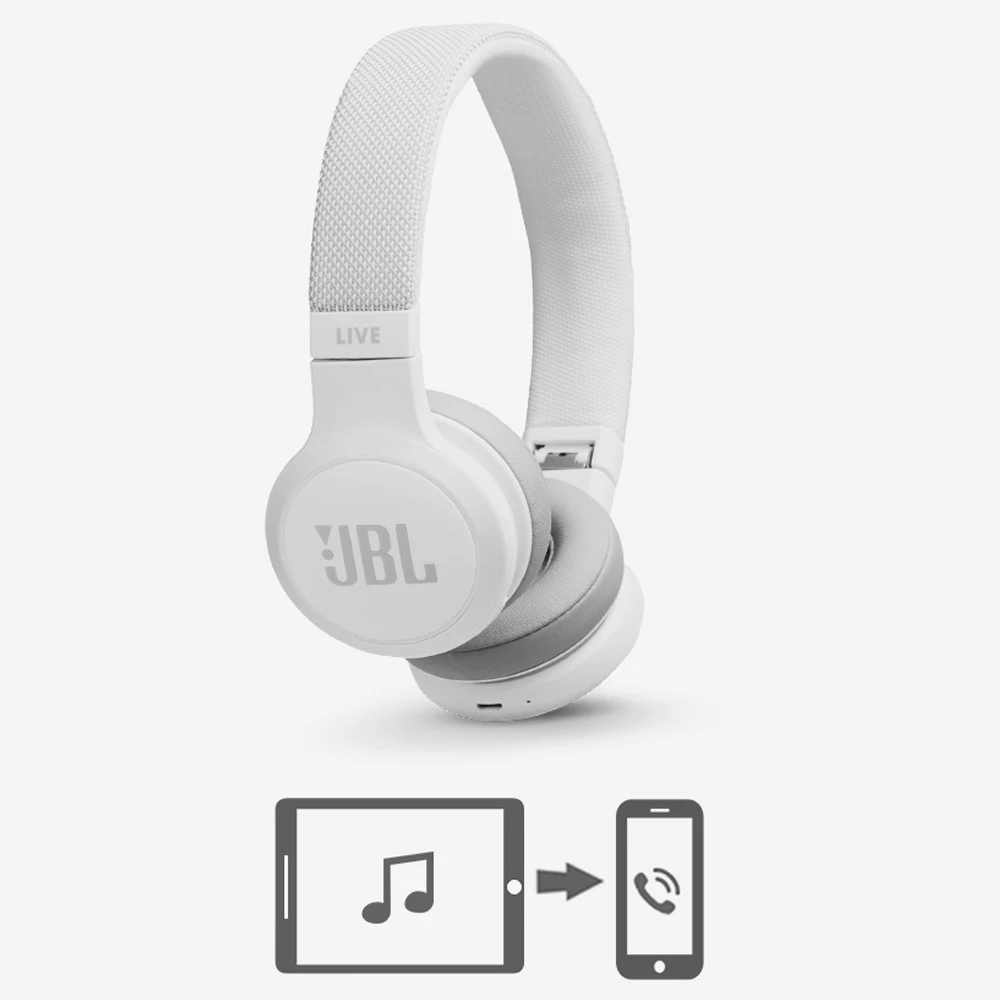 JBL Live 400BT Беспроводной Bluetooth наушники глубокий бас Auriculares игровая стерео гарнитура