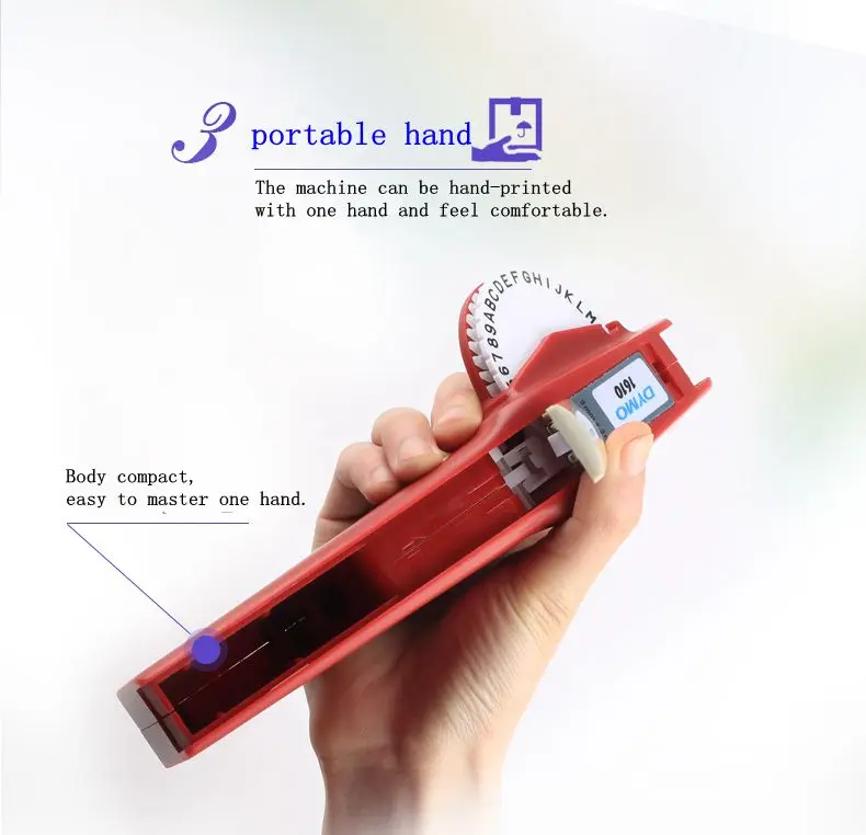 Оригинальная этикеточная машина для dymo LM-1610 DIY ленточный резак струйный принтер