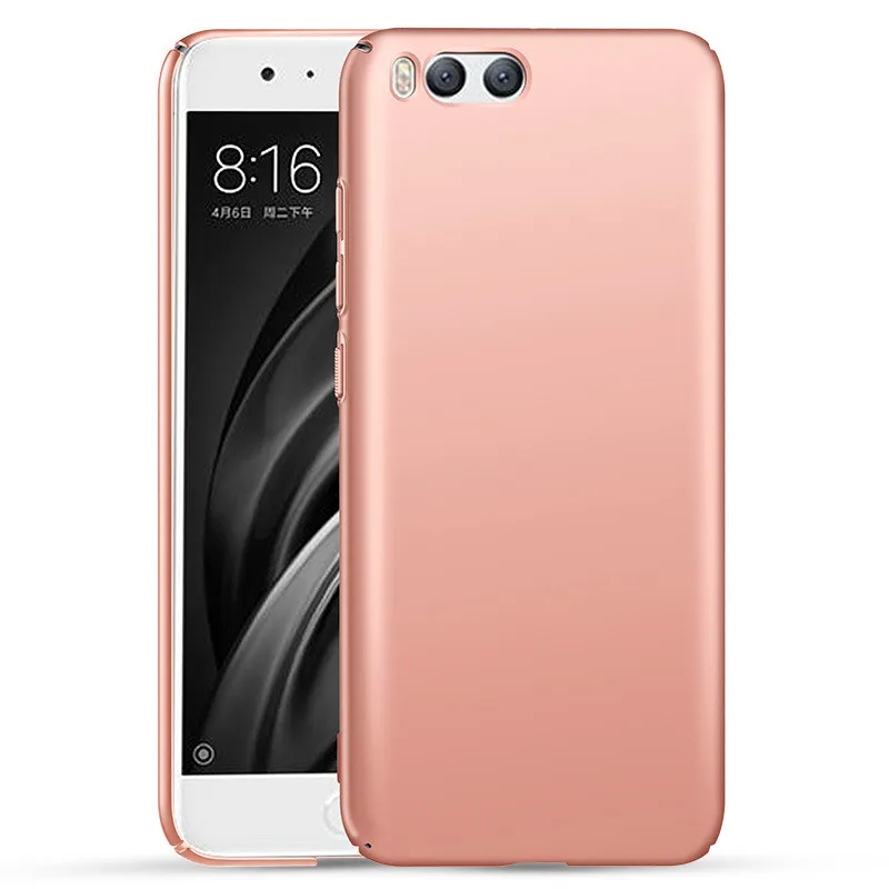 PDGB жесткий пластиковый микро-матовый полный чехол для Xiaomi Mi 5 6 8 SE 5S Plus Note 1 2 3 5C 5X A1 6X