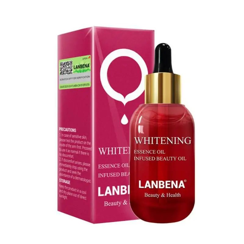 Whitening Essential Отбеливающее эфирное масло Витамин С Сыворотка для лица Удаляет веснушки акне и морщины восстанавливает увлажняющий питательный уход за лицом - Вес нетто: Whitening Essential