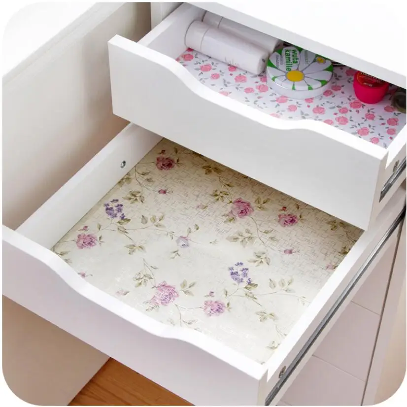 Красивый цветок мебель наклейка на шкаф diy самоклеющиеся ящики коврики