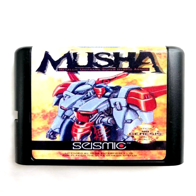 Карта памяти Musha для Sega Mega Drive 2 16 бит MD SEGA Genesis Megadrive|Картриджи| |