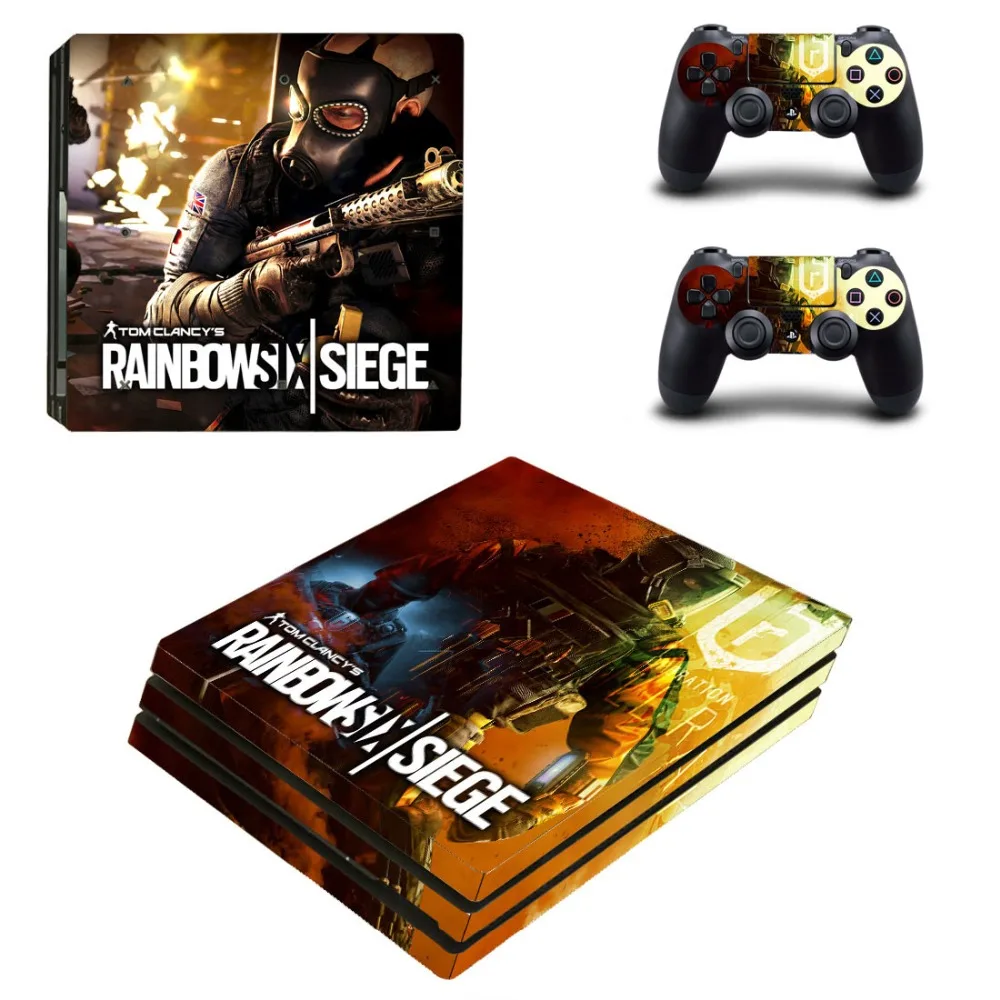 Tom Clancy's Rainbow Six Siege PS4 Pro наклейка для кожи для sony playstation 4 Pro консоль и контроллеры PS4 Pro наклейка s Наклейка