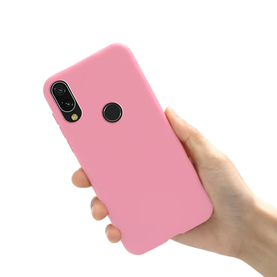 Phone Case For Xiaomi Mi 9T Mi9T Pro Silicone Anti-knock Back Cover Redmi K20 K20Pro 7A Note 7 Mi9 SE | Мобильные телефоны и