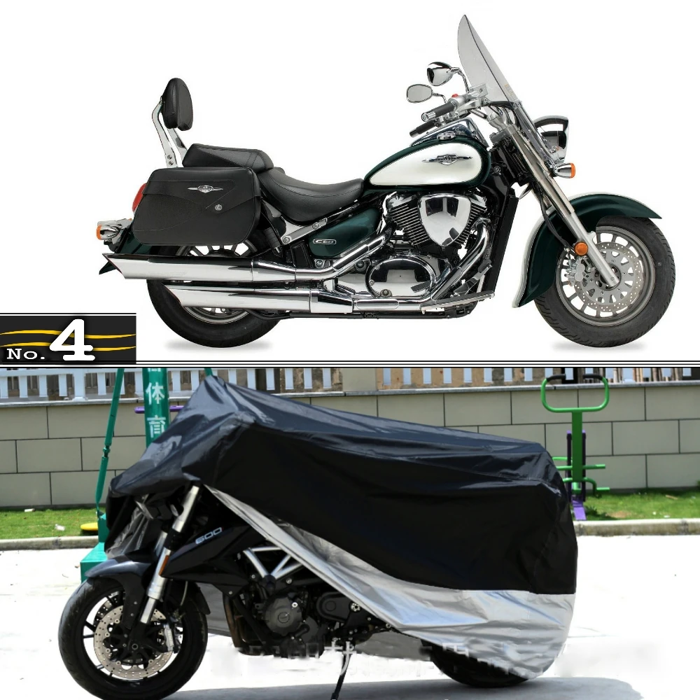 Чехол для мотоцикла Suzuki Boulevard C50 VL800 водонепроницаемый чехол из полиэстера и тафты